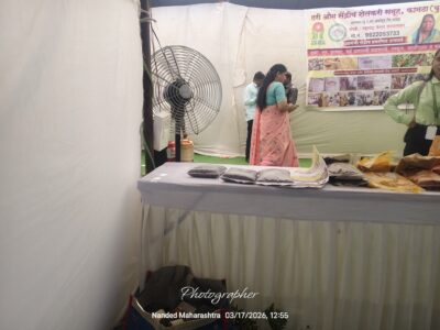 जय किसान महिला शेतकरी गट आदमपूर जवस स्टॉल